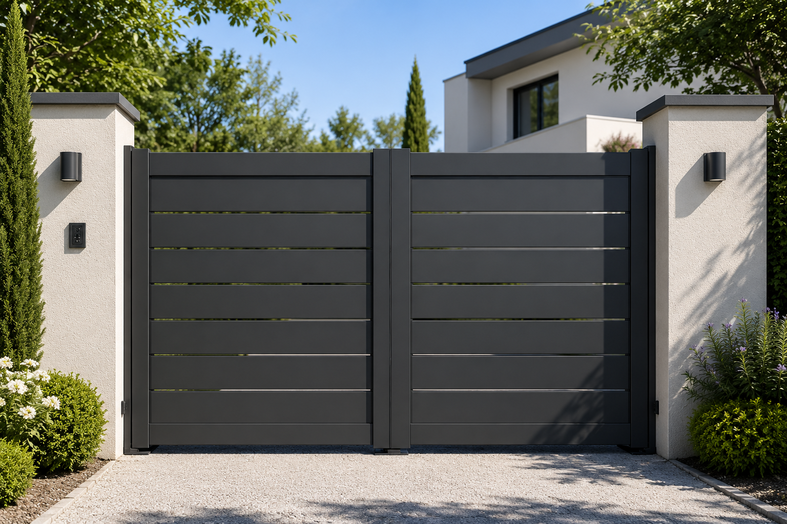 Portail aluminium
