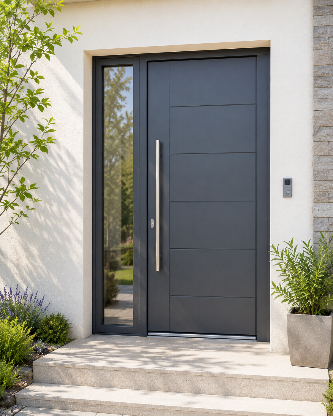 Porte aluminium