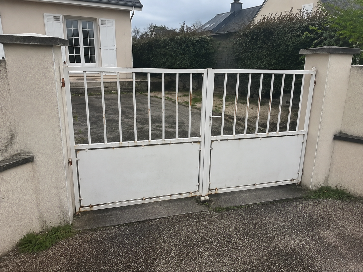 Portail avant intervention
